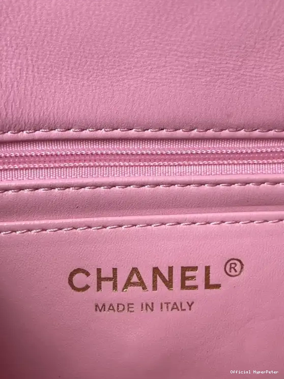 Hyper Peter FLAP TOP HANDLE-20*12*6cm WITH CHANEL BAG 0604